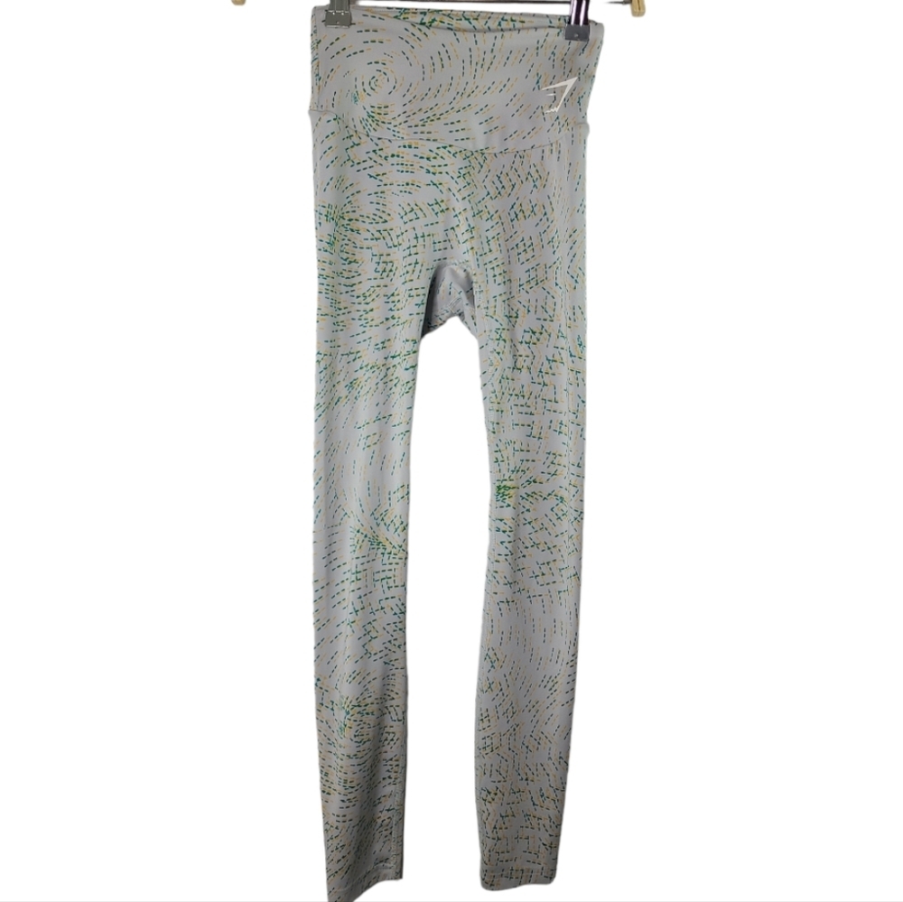 Gymshark high rise printed leggings- Size XS womens